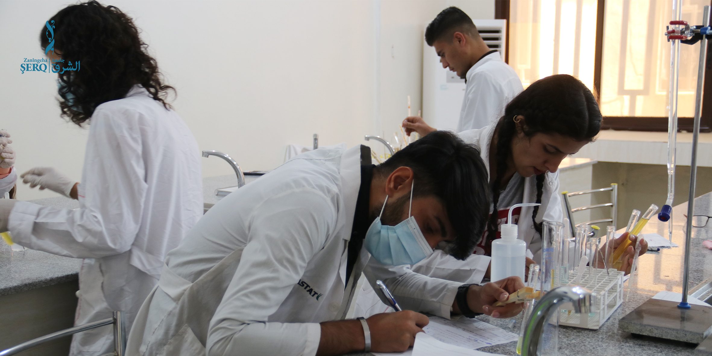 Practical exam at Al-Sharq University